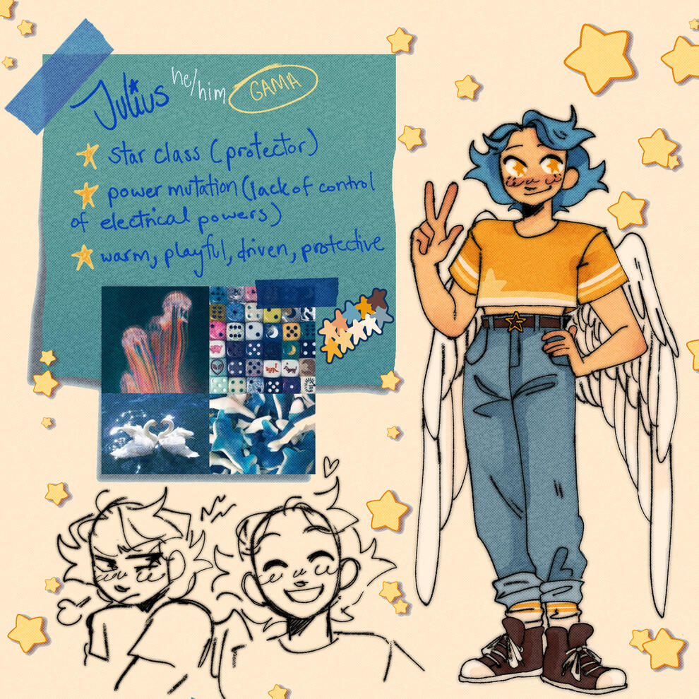 silly reference sheet