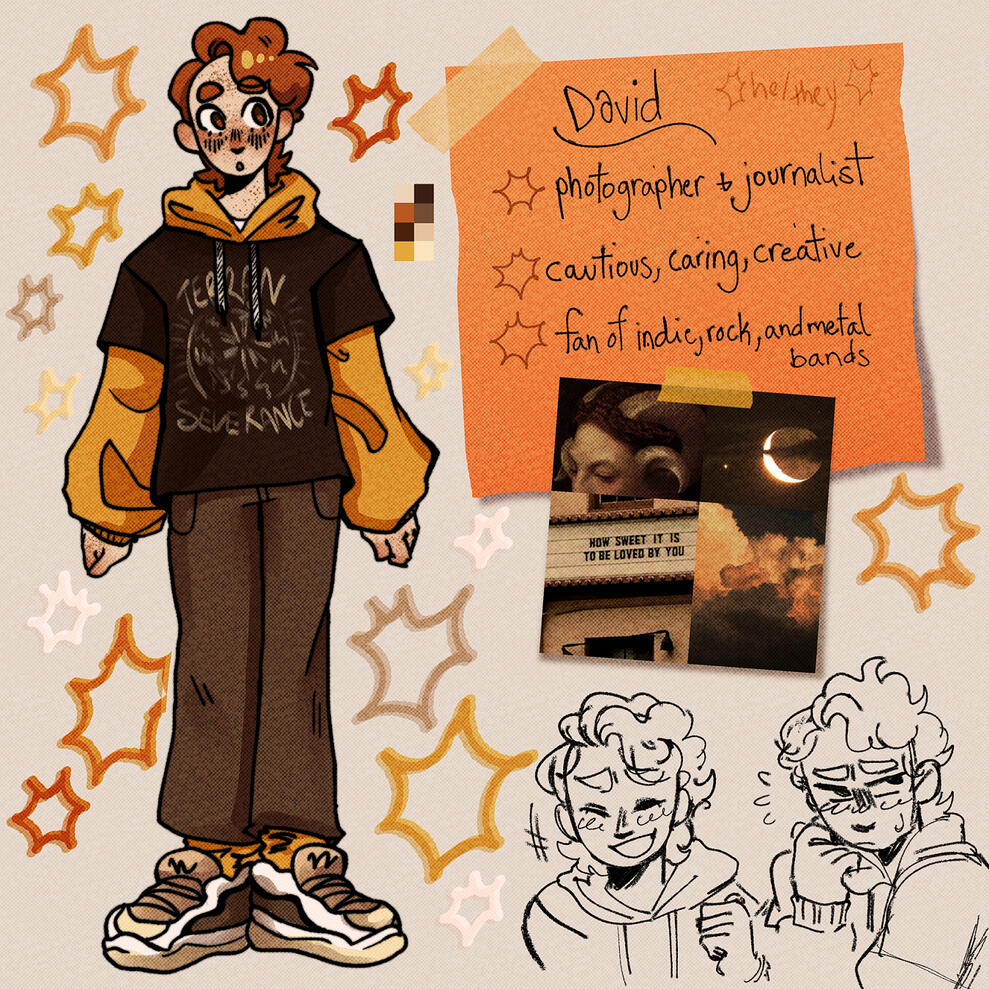silly reference sheet